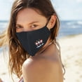thumbnail image 4 of tredstone Christmas-Themed Cosplay Facial Mask Dustproof Elastic Ear Wearing Face Cover with Filter Type D, 4 of 6