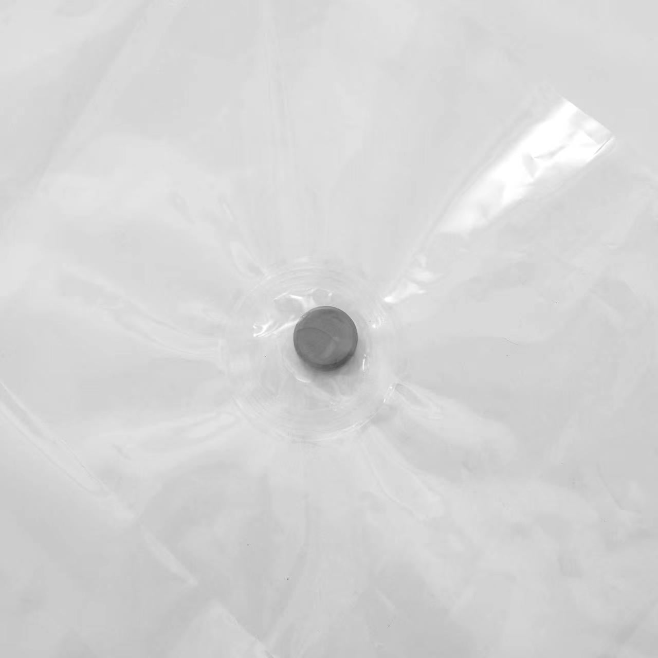 Barossa Design 54"W x 72"H Shower Stall Curtain Liner Clear PEVA with 3 Magnets -Waterproof