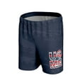 thumbnail image 2 of Men's ProSphere Navy John Cena Americana Shorts, 2 of 3