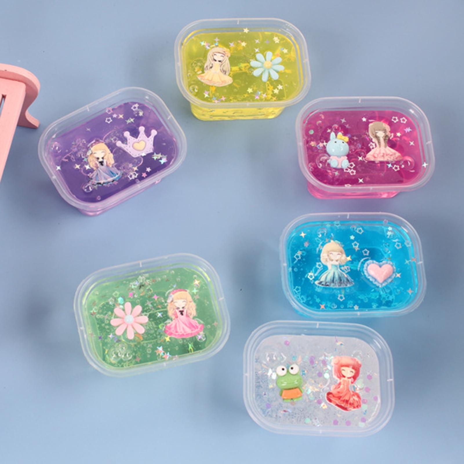 Fabrique Slime Kit Slime Transparent Et Nuage ToysButty - 2 Slimes Prêts Avec Accessoires Licorne Slime Licorne Fée Fabrique Slime Kit Slime Transparent Et Nuage ToysButty - 2 Slimes Prêts Avec Accessoires Licorne Slime Licorne Fée