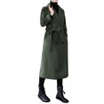 thumbnail image 3 of Vedolay Coat Women Business Fall Coat Work Winter Coats Green,XL, 3 of 4