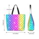 thumbnail image 5 of Disketp Rainbow Scales2 Bolsa Tote Estampada para Mujer, Bolso de Hombro y de Mano para Compras y Viajes, 5 of 8