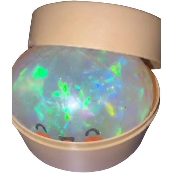 Giant Glitter Dumpling, Mega Rainbow Dumpling, 3.9 in Jumbo Dumplings Stress Relief Sensory Toy with Steamer Box, Slow-Rising Sensory Decompression Dumplings for Adults & Kids (TypeA)