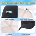 thumbnail image 4 of Gorra de béisbol ajustable de 49 a 52 cm con circunferencia de sombrero para primavera y verano, gorras para el sol para niños y niñas, gorras protectoras solares para niños, 4 of 5