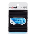 thumbnail image 1 of Ligas para cabello Scunci planas color negro 14 pzas, 1 of 2