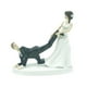 thumbnail image 4 of Figura de novios, elegante, moderna, creativa y delicada, accesorio para decorar pasteles Tirar de la pierna, 4 of 9