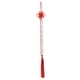 thumbnail image 1 of Colgante de Jade Blanco con Cuerda Roja Color Puro Ocho Jade Blanco Nudo Chino Feng Shui Colgante Colección de Decoración de la Habitación del Automóvil 171in, 1 of 8