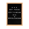 thumbnail image 1 of Pizarrón de Madera Vintage de Letras Intercambiables Redlemon 340 Piezas Negro, 1 of 8