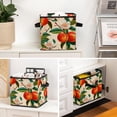 thumbnail image 6 of Peach Foldable Storage Box with Handle, 10.8"x10.5"x10.6", Large Capacity Storage Bin Cube Organizer, 6 of 6