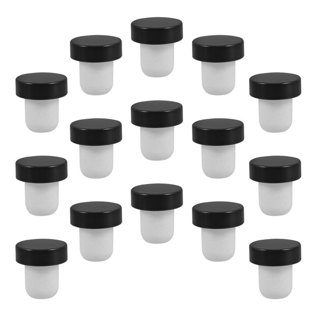 24 piezas de corchos para vino, accesorios para botellas, tapones bonitos para botellas, tapón de goma, aleación de aluminio