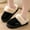 Black, variant on FREISTERN Women's Causal Slippers Comfortable House Shoes for Indoor Outdoor