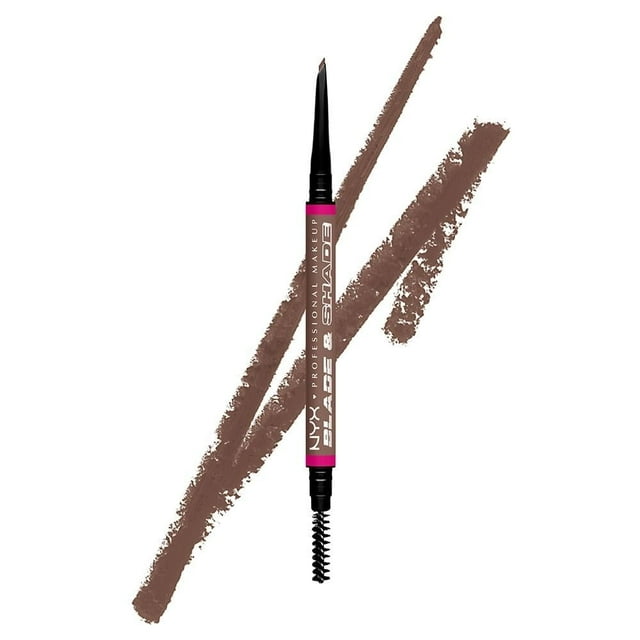 Lápiz de Cejas Nyx Professional Makeup Blade Shade Ash Blonde (Gris Claro) 1.15 g