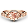 thumbnail image 3 of Art Nouveau Morganite Engagement Ring, 3 of 3