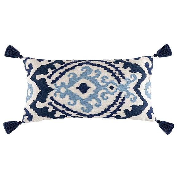 Funda de cojín Bohemia, funda decorativa de algodón para sofá, cuadrada y rectangular. 30x60cm Tipo 2