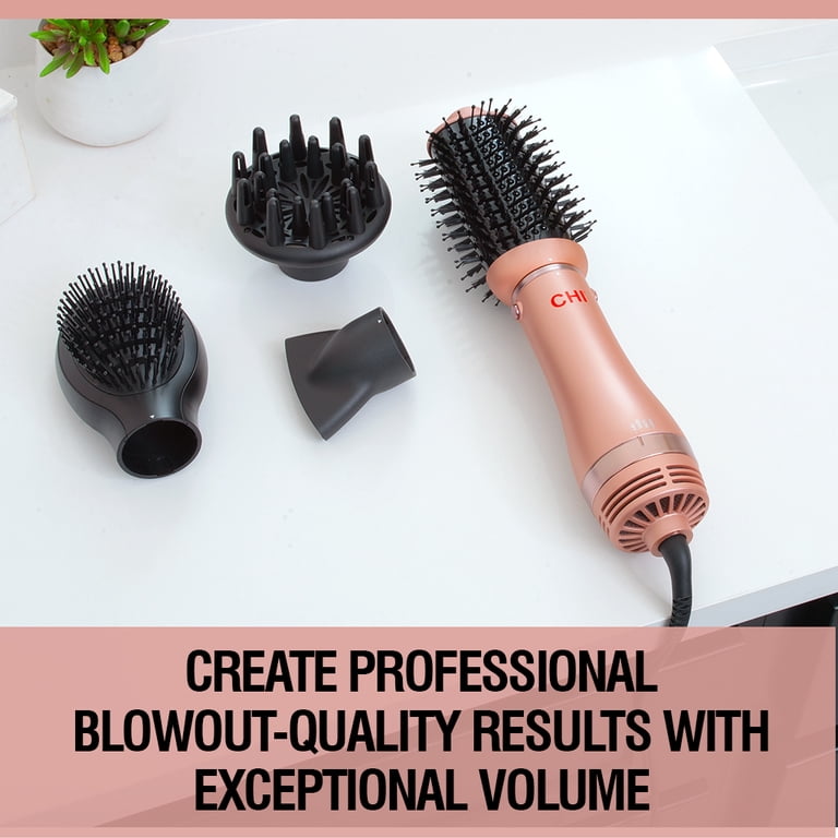 B&B Charcoal, IONIC Brush Diffuser, CA7569, Rose Gold 