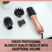 CHI - Volumizer 4-in-1 Blowout Brush CA7569- Rose Gold - 4 Interchangeable NIB