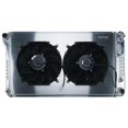 thumbnail image 1 of Cold Case Radiators CCRGMA42AK 12 in. Fan Passenger Side Outlet Automatic Radiator Dual Kit for 1968-1972 A-Body, 1 of 1