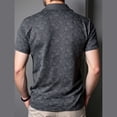 thumbnail image 2 of Aursykel Mens Big and Tall Tees Casual Business Tee for Men Comfort Collared Short Sleeve T Shirt with Printed, 2 of 4