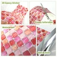 thumbnail image 3 of Sumhomie Waterproof Resin Wall Sticker Self Adhesive 3D Mosaic Tile DIY Art Wall Decals, 3 of 4