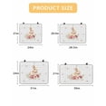 thumbnail image 7 of Large Induction Cooktop Protector Mat Easter Stove Top Covers for Electric Stove, Spring Watercolor Bunny Flower Leaf Grey Plaid Decorative Stove Burner Cover Mats, Glass Top Stove Cover, 7 of 7