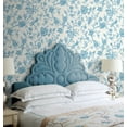 thumbnail image 4 of NextWall Carolina Blue Jasmine Chinoiserie Peel and Stick Wallpaper, 4 of 9