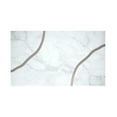 thumbnail image 2 of Timeless Modern Design White Coffee Table with Silver Accent, 2 of 7