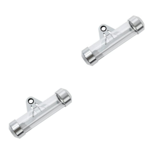 Youkk Motorcycle Tax Tubes Easy To Install Stylish Widely Used High Performance silver 2Set