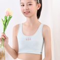 thumbnail image 5 of Gyratedream Teenage Girls Underwear Developmental Bra Cotton Seamless Sports Wrapped Chest, 5 of 6