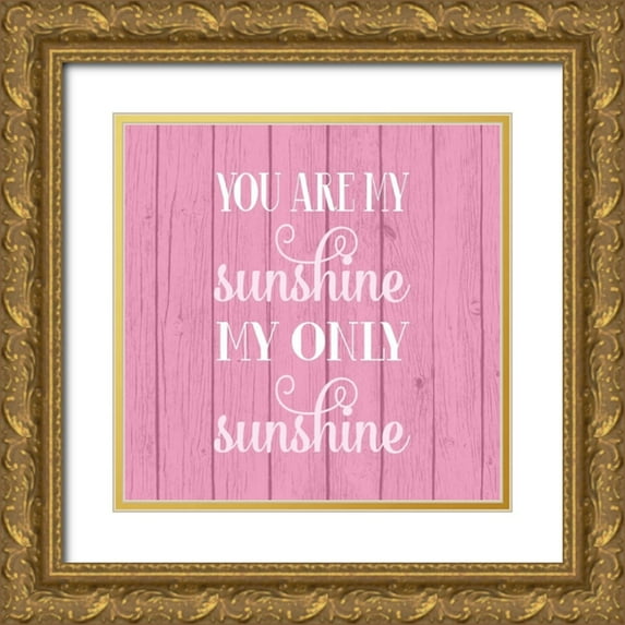 Robinson, Tamara 12x12 Gold Ornate Wood Framed with Double Matting Museum Art Print Titled - Sunshine