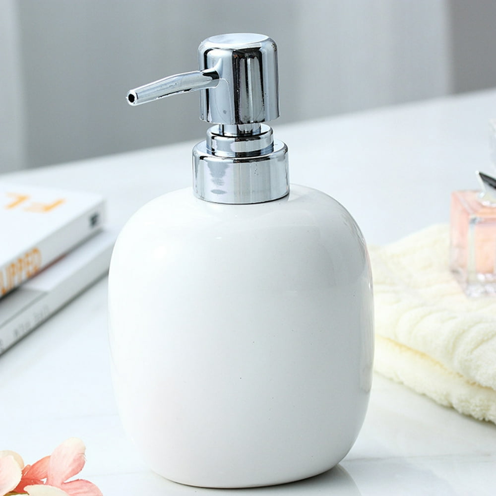 Ceramic Soap Dispenser Bottle Liquid Soap Dispenser with Pump Dispenser Container for Bathroom Ceramic Soap Dispenser Bottle Liquid Soap Dispenser with Pump Dispenser Container for Bathroom