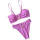 thumbnail image 1 of Mujeres verano moda sólido tanque Sexy dos piezas Metal Bikini traje de baño traje de baño Fridja nalpqowj57935, 1 of 6