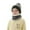 Army Green, variant on KYAIGUO Kids Boys Girls Winter Hat Scarf Gloves Set 4-7Years Old Warm Knit Beanie Cap Circle Scarf Mitten with Fleece Lining 3Pcs
