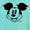 thumbnail image 2 of Disney - Mickey & Friends - Mickey Mouse - Face Only - Glitch - Men's Short Sleeve Graphic T-Shirt, 2 of 5