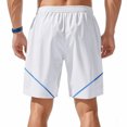 thumbnail image 4 of Mgmyaa Mens Summer Shorts Elastic Waist Casual Sports with Zipper Pockets, 4 of 8
