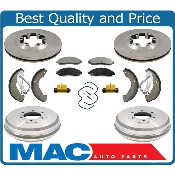 Rotors Brake Pads Drums Brake Shoes Spring Wheel Cyl 0408 Chevrolet
