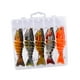 thumbnail image 3 of 5 señuelos de pesca con anzuelos afilados, crankbaits, cebos biónicos realistas, swimbaits multiarticulados, accesorios de pesca., 3 of 8