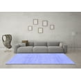 thumbnail image 3 of Ahgly Company Indoor Rectangle Solid Blue Modern Area Rugs, 5' x 8', 3 of 4