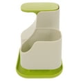 thumbnail image 7 of LOLIPPYY Kitchen Soap Dispenser with Sponge Holder Sink Organizer Tray, Plastic Soap Pump Bottle for Liquid Dish and Hand Washing, Green, 7 of 7