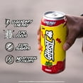 thumbnail image 4 of Ghost Zero Sugar Sour Patch Kids Redberry Energy Drink, 200mg Natural Caffeine, 16 fl oz, Can, 4 of 11