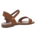 thumbnail image 4 of Sandalia plana Steve Madden Dina de piel color canela para mujer, talla 7.5, 4 of 4
