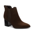 thumbnail image 3 of Style & Co Aloraa Womens Gore Booties, Chocolate, 6, 3 of 3