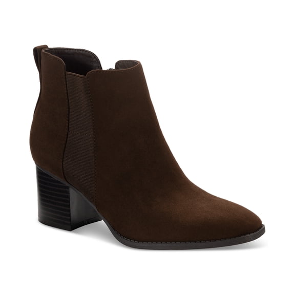 Style Co Aloraa Booties Chocolate Micro 9.5M