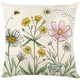 thumbnail image 5 of Fundas de almohada florales de 18.0 x 18.0 in, juego de 4 fundas de almohada de miel de abeja amarilla, fundas de cojín decorativas para primavera y verano para sofá, 5 of 5