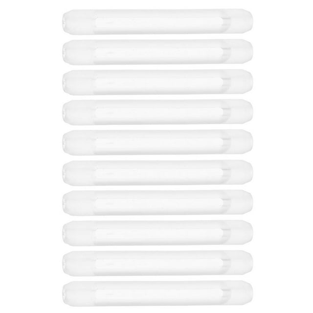 10pcs Silicone Eyeglasses Temple Tips Sleeve Retainer, Anti-Slip Elastic Ear Transparent