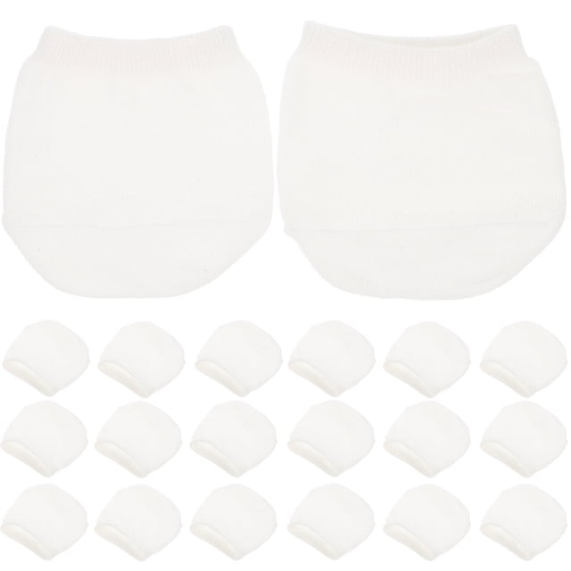 KAKOWELY 10 pares de calcetines para el antepié, transpirables, de media palma y absorbentes del sudor, invisibles.
