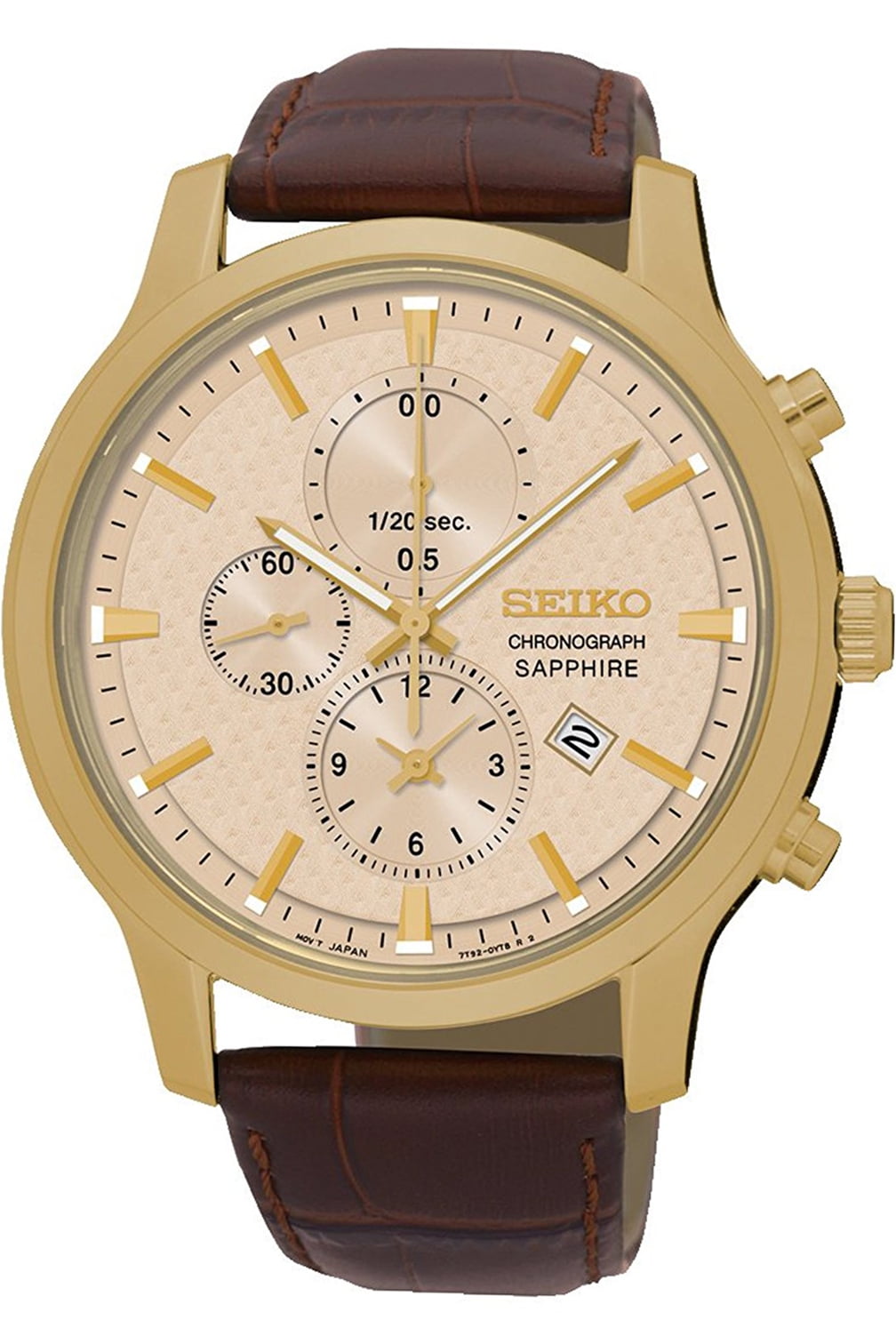seiko chronograph sapphire