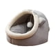 thumbnail image 2 of Cama grande para gatos, casa para mascotas con juguete colgante, cama para dormir para perros, escondite, perrera inferior antideslizante, almohadil Gris M Yinane Camas para gatos, 2 of 5