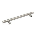 thumbnail image 2 of Utopia Alley Carli Pull Handle - Decorative Cabinet Drop Pull Handles- Vintage Cabinet Hardware with Hand Finished Brushed Nickel - Metal Drawer Pull Handle, 5.0" Center to Center, 2 of 8