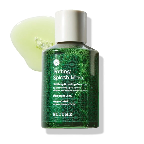 Exfoliante facial BLITHE Patting Splash Mask té verde 150 ml