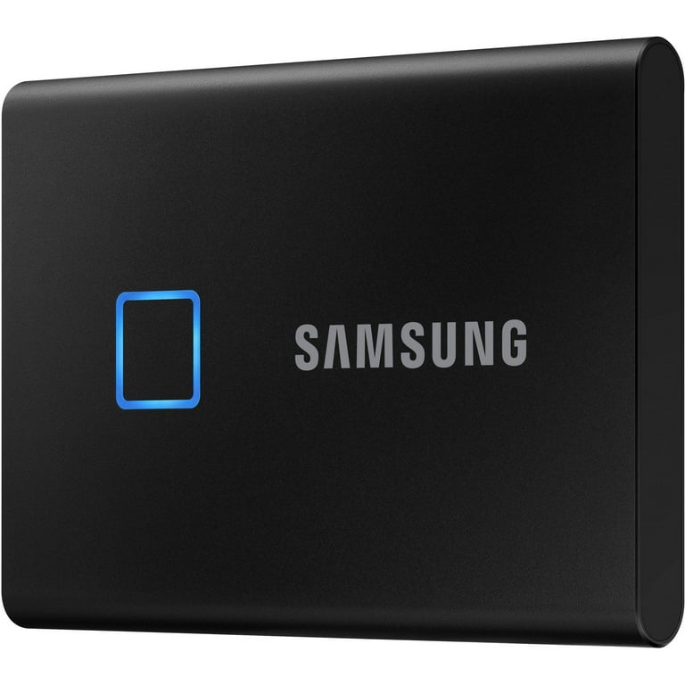 無傷Samsung Portable SSD T7 Touch 500GB Samsung 500GB Portable SSD T7 Touch USB 3.2, Black - Walmart.com